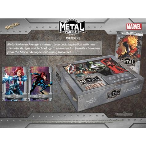 2024 upper deck marvel metal universe avengers blaster box|skybox metal universe avengers.